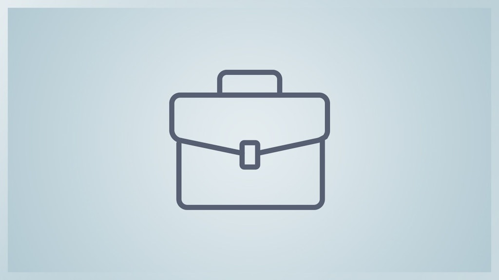 Icon einer Aktentasche
