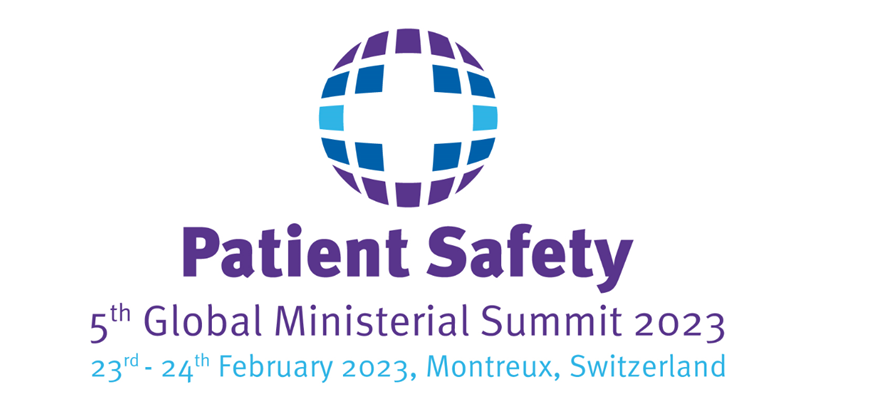 Das Logo des 5. Patient Safety Summit in Montreux