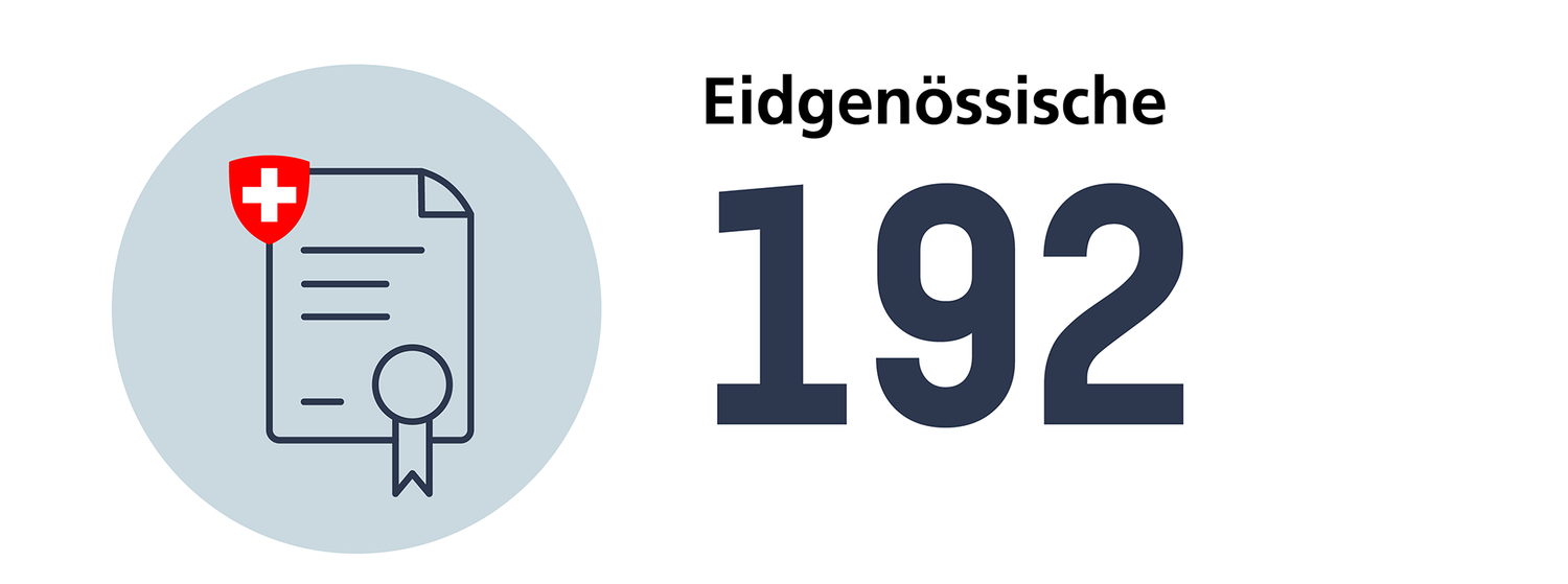Anzahl eidgenössischer Diplome in Pharmazie im 2024: 192