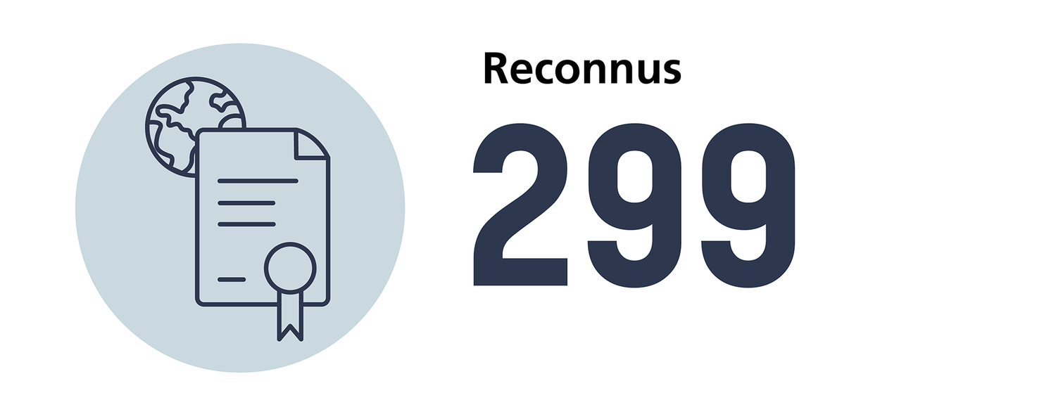 Nombre de diplômes reconnus en pharmacie en 2024 : 299